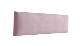 Pannelli imbottiti da tappezzeria rosa | Set 10 pezzi | Velluto | Dimensioni 40 x 15 cm