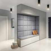 Pannelli imbottiti 40 x 30 cm | Set da 10 | Grigio velluto | Facili da pulire | Eleganza e comfort
