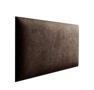 Pannelli imbottiti per pareti | Set 10 pezzi | Marrone scuro velluto | 40 x 30 cm