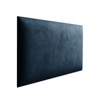 Pannelli imbottiti blu scuro set 10 | Velluto resistente | 40 x 30 cm ciascuno