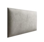 Pannelli imbottiti da parete 40 x 30 cm | Set 10 pezzi | Grigio velluto | Facili da pulire