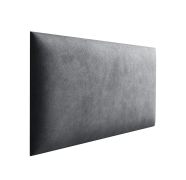 Pannelli rivestiti in velluto antracite | Set 10 pezzi | 40 x 30 cm | Eleganza per pareti e panche