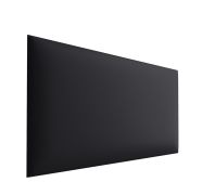 Pannelli imbottiti 50 x 30 cm | Set 10 pezzi | Nero | Rivestimento similpelle facile da pulire