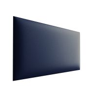 Pannelli imbottiti 50 x 30 cm | Set 10 pezzi | Antracite | Rivestimento similpelle resistente