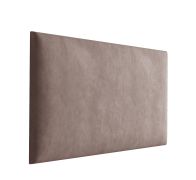 Pannelli decorativi imbottiti marrone | Set 10 pezzi | Velluto elegante | 50 x 30 cm | Facili da pulire