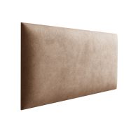 Pannelli imbottiti decorativi | Set 10 pezzi | Marrone velluto | 50 x 30 cm | Facile pulizia