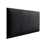Pannelli imbottiti 50 x 30 cm | Set 10 pezzi | Rivestimento in velluto nero | Eleganza e praticità