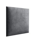 Pannelli imbottiti antracite | Set da 10 | Velluto raffinato | 50 x 40 cm | Eleganza e praticità