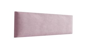 Pannelli decorativi imbottiti rosa | Set 10 pezzi | Velluto elegante | 60 x 15 cm