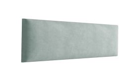 Pannelli imbottiti per tappezzeria | Set 10 pezzi | Verde chiaro velluto | 60 x 15 cm