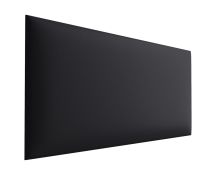 Pannelli imbottiti 70 x 30 cm | Set 10 pezzi | Nero | Rivestimento similpelle resistente