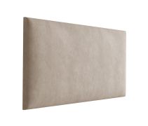 Pannelli imbottiti per tappezzeria | Set 10 pezzi | Velluto marrone chiaro | 70 x 30 cm