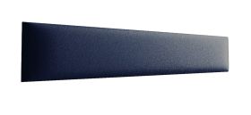 Pannelli imbottiti antracite | Set 10 pezzi | Finta pelle | 80 x 15 cm | Eleganza e protezione