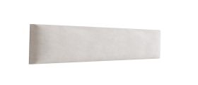 Pannelli imbottiti per pareti | Set 10 pezzi | Velluto beige | 80 x 15 cm | Facili da pulire