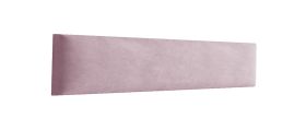 Pannelli imbottiti per tappezzeria | Set da 10 pezzi | Velluto rosa | 80 x 15 cm | Facili da pulire