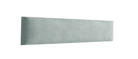 Pannelli imbottiti per tappezzeria 80 x 15 cm | Set 10 pezzi | Velluto verde chiaro | Pratici e facili da pulire