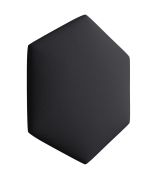 Pannelli imbottiti neri | Set da 10 | Similpelle elegante | Dimensioni 35 x 40,5 cm | Facili da pulire
