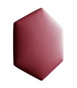 Pannelli imbottiti rossi | Set 10 pezzi | Similpelle resistente | 35 x 40,5 cm | Facili da pulire