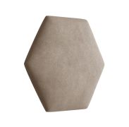 Pannelli imbottiti per tappezzeria | Set 10 pezzi | Velluto marrone chiaro | 35 x 40,5 cm