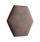 Pannelli imbottiti per tappezzeria | Set 10 pezzi | Marrone velluto | 35 x 40,5 cm | Facile manutenzione