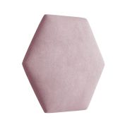Pannelli imbottiti decorativi | Set 10 pezzi rosa | Velluto | 35 x 40,5 cm | Facili da pulire