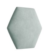 Pannelli imbottiti in velluto verde chiaro | Set da 10 | 35 x 40,5 cm | Design raffinato per pareti e panche