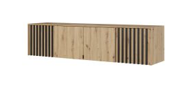 Estensione superiore per armadio Leeds 11 e 12 | Rovere Artisan | 50 x 205 x 51 cm | Design moderno e praticità