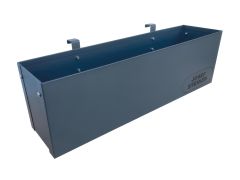 Fioriera - Colore: antracite, Larghezza: 50 cm, Altezza: 15 cm, Profondità: 12 cm