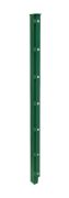 Palo per recinzione Mod. A, Finitura: vernice verde, per recinzioni alte: 203 cm, Lunghezza: 260 cm, Punti di fissaggioe: 11