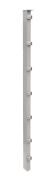 Palo per recinzione Mod. P, Finitura: zincato:Per recinzioni alte max: 243 cm, Lunghezza: 300 cm, Punti di fissaggio: 13