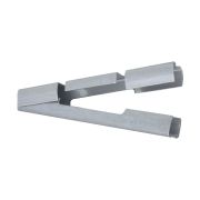 Connettore per pannello di recinzione in acciaio inox