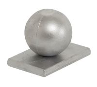 Tappo copriforo con sfera per Mod. "U" e "Objekt", Colore: alluminio