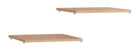 Ripiano per armadio ad ante battenti - Set 2 pz, beige, 42 x 45 cm