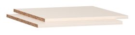 Ripiano per armadio ad ante battenti "Sarandi" - Set 2 pz, beige, 45 x 47 cm