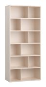Libreria "Sarandi" 10, beige, 12 scomparti, 92 x 40,5 x 206 cm