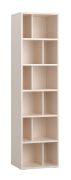 Scaffale "Sarandi" 11, beige, 12 scomparti, 54 x 40 x 206 cm