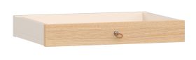 Cassetto per tavolo, beige / rovere, 51 x 35,5 x 8 cm