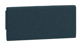 Rivestimento testata per letto singolo o ospiti Aegir 38/39/40 | Blu navy | 34 x 75 x 4 cm