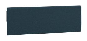 Rivestimento testata letto singolo/ospiti Aegir 20/21/22 | Blu navy | 47,5 x 140 x 4 cm