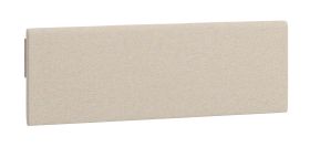 Rivestimento testata per letto singolo/ospiti Aegir 20/21/22 | Beige elegante | 47,5 x 140 x 4 cm