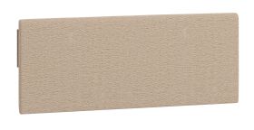 Rivestimento testata per letto singolo/ospiti Aegir 29/30/31 | Marrone | 47,5 x 120 x 4 cm