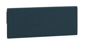 Rivestimento testata per letto singolo/ospiti Aegir 29/30/31 | Blu navy | 47,5 x 120 x 4 cm | Design Japandi
