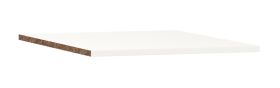 Ripiano per armadio Aenna a tre ante | Bianco | 1,5 x 47,5 x 57,5 cm | Design moderno