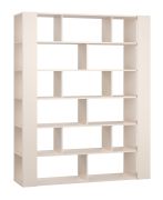 Scaffale "Sarandi" 08, beige, 15 ripiani, 170 x 40 x 206 cm