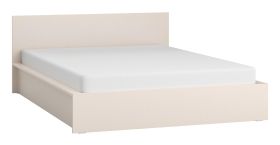Letto matrimoniale "Sarandi" 29, beige, incl. rete a doghe, incl. testiera, 160 x 200 cm