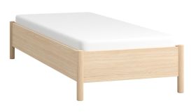 Letto ospiti Aegir 42 | Stile Japandi | Rovere | Rete a doghe con cinghia | 90 x 200 cm | Lunga durata