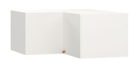Armadio Aenna bianco | Maniglie rovere | 50 x 108,5 x 111 cm | Design moderno salvaspazio