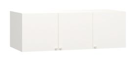 Armadio Aenna bianco | Maniglie bianche | Design moderno | 50 x 151 x 60 cm