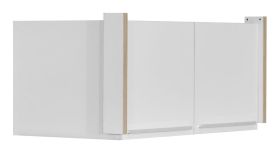 Modulo armadio 2 ante | Rovere e bianco | 45 x 100 x 56 cm | Serie Cerdanyola | Salvaspazio
