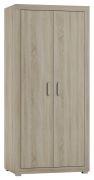 Armadio Lorengau 33 ante battenti | Rovere Sonoma | 202 x 92 x 58 cm | Design moderno e funzionale